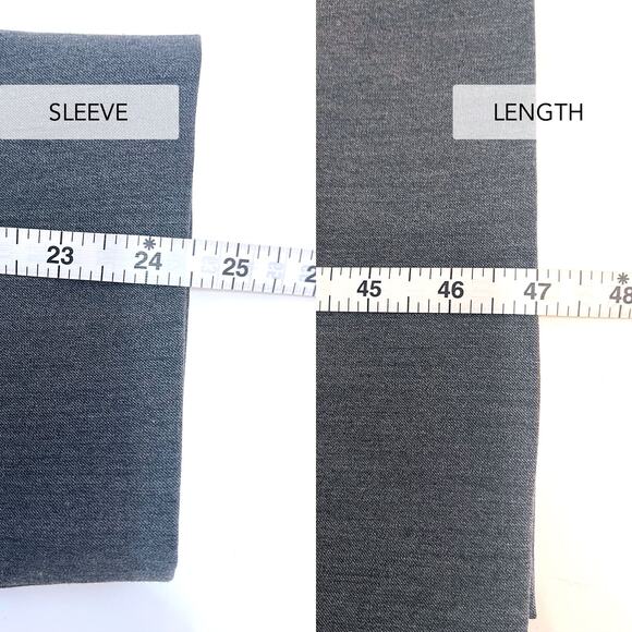 DJERF AVENUE Forever Long Blazer Coat in Grey Size XXL - Picture 16 of 16